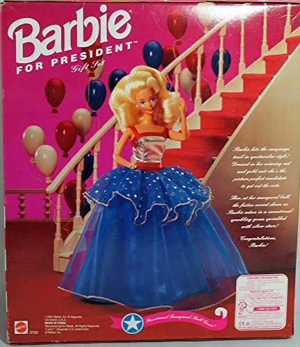 Barbie for President - 12" two complete outfits Ages 3+