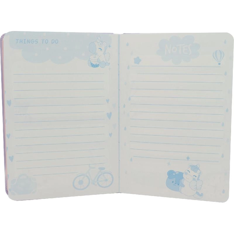 Notebook 19 X 26 cm Spiral - Grid 100 Sheets