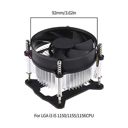 Silent Fan with Heatsink - 92x92mm