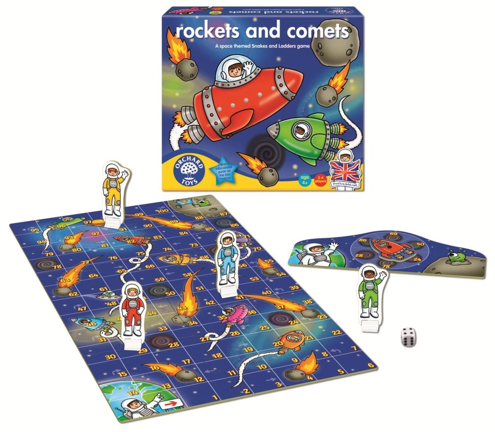 Rockets & Comets - Suitable for 4 years to 6 years
