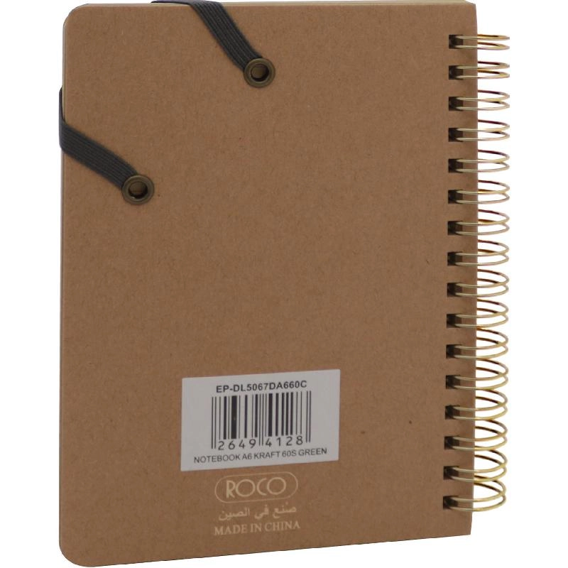 Memo Notebook A7 Spiral - Lined 60 Sheets