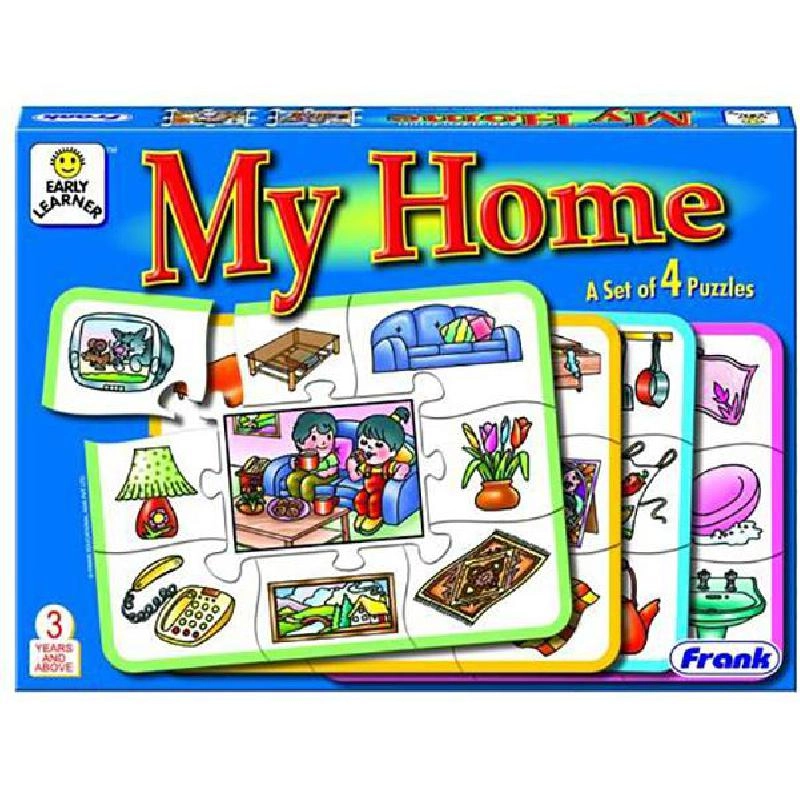 Frank Early Learner My Home - 3 Years and Above 36 Pieces