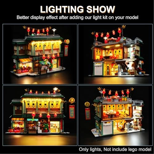 LED Light Kit for LEGO 80113 Family Reunion