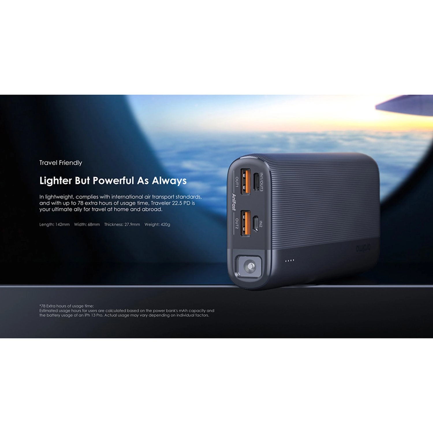 Traveler 22.5 PD - 20000 mAh 22.5W