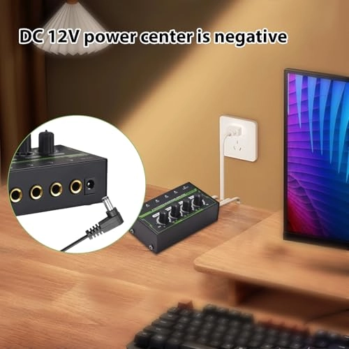 AMP-14 - 4-Channel Headphone Amplifier