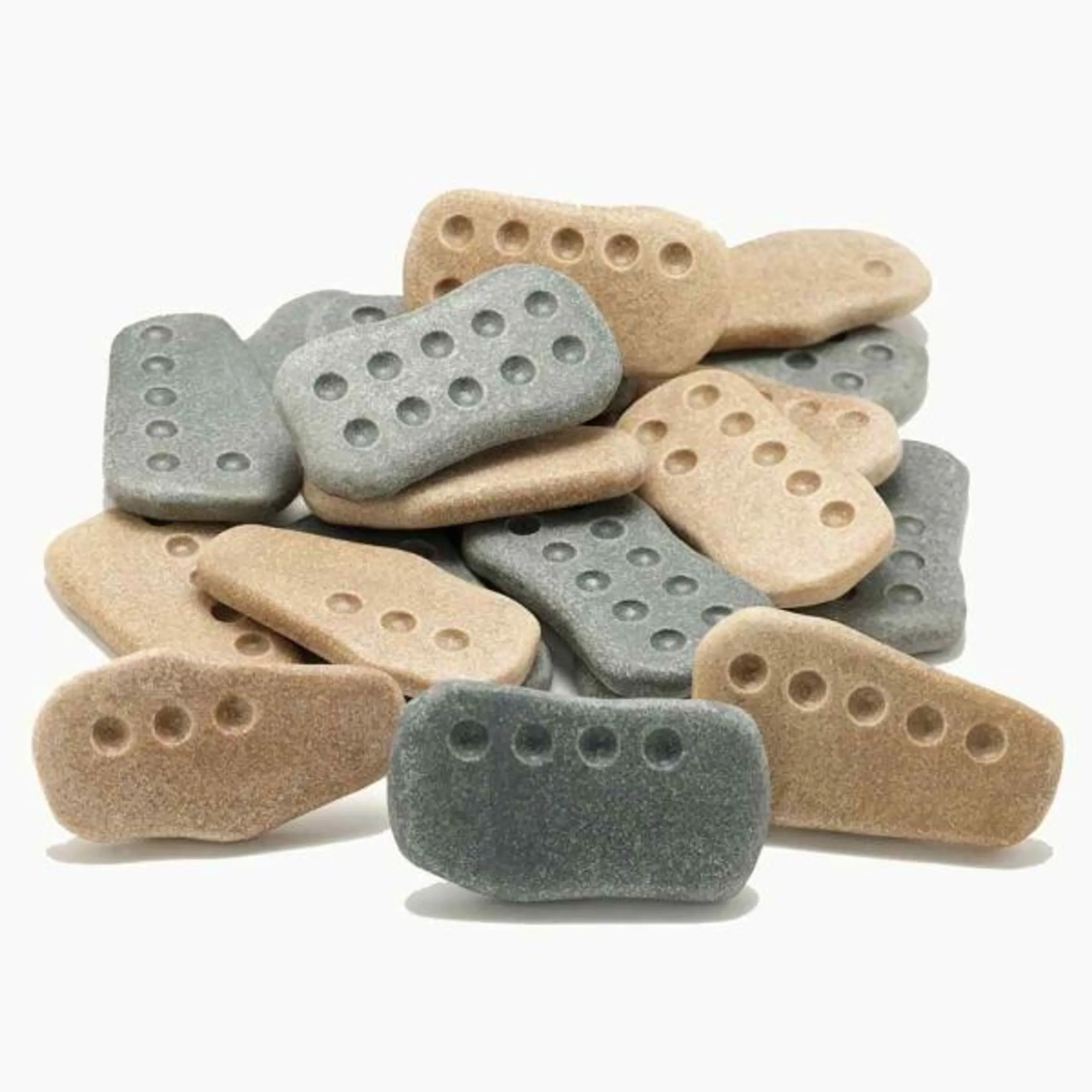 yellow door Tactile Counting Stones - Suitable for 2 years & above 20 Pcs