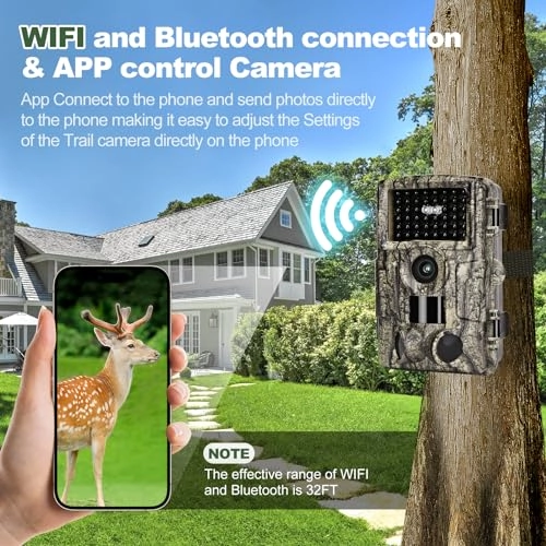 WiFi Trail Camera - 60MP