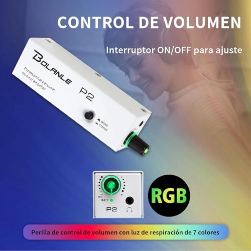 P2 - Portable Headphone Amplifier XLR/TRS