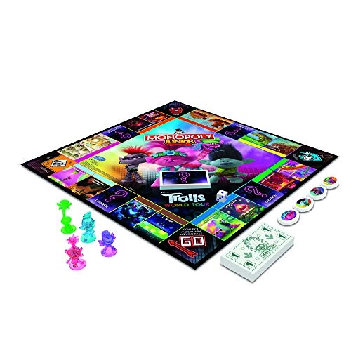 Monopoly Junior: DreamWorks Trolls World Tour Edition