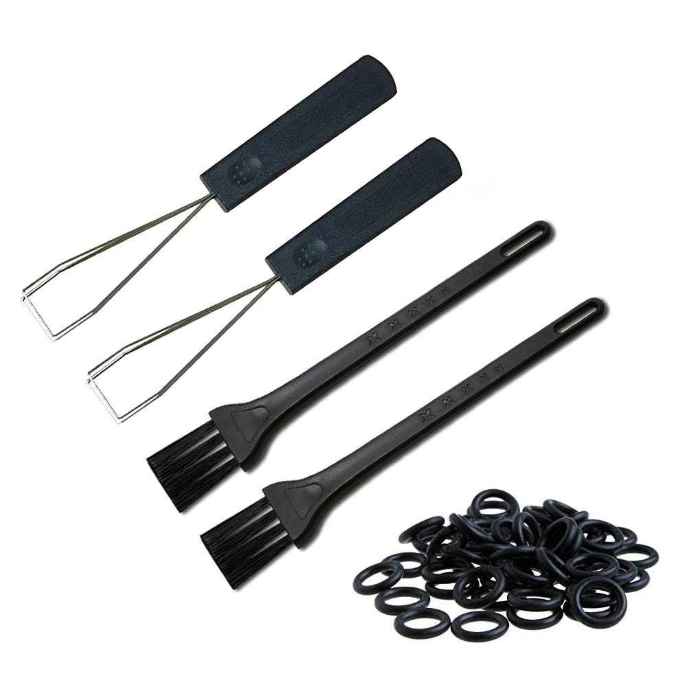 AKWOX Keycap Puller + Rubber O-Ring + Cleaning Brush
