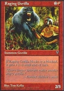 Wizards of the Coast Magic: the Gathering: Raging Gorilla - Visions