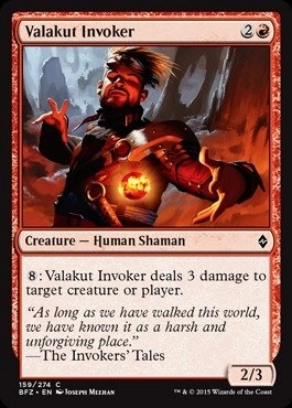 Wizards of the Coast Valakut Invoker 159/274 - Battle for Zendikar