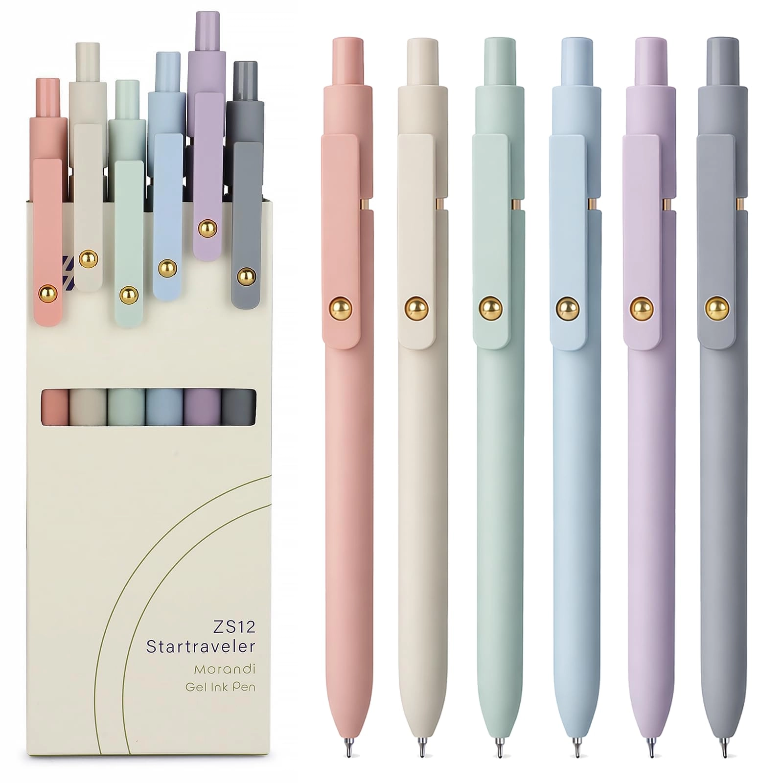 Gel Pens - 6pcs 0.7mm