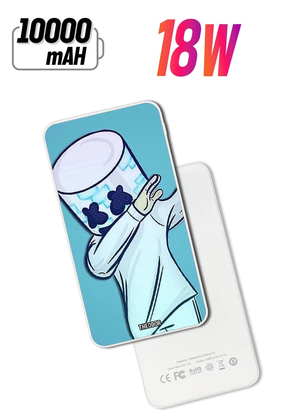 Theodor EX_PPBA333 - 10000mAh 18W