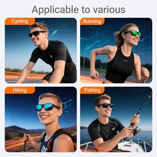 Smart Sunglasses - Bluetooth UV400 Magnetic Charging