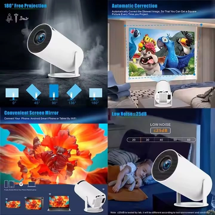 Smart Projector - 12000 LUX 3840 Pixels