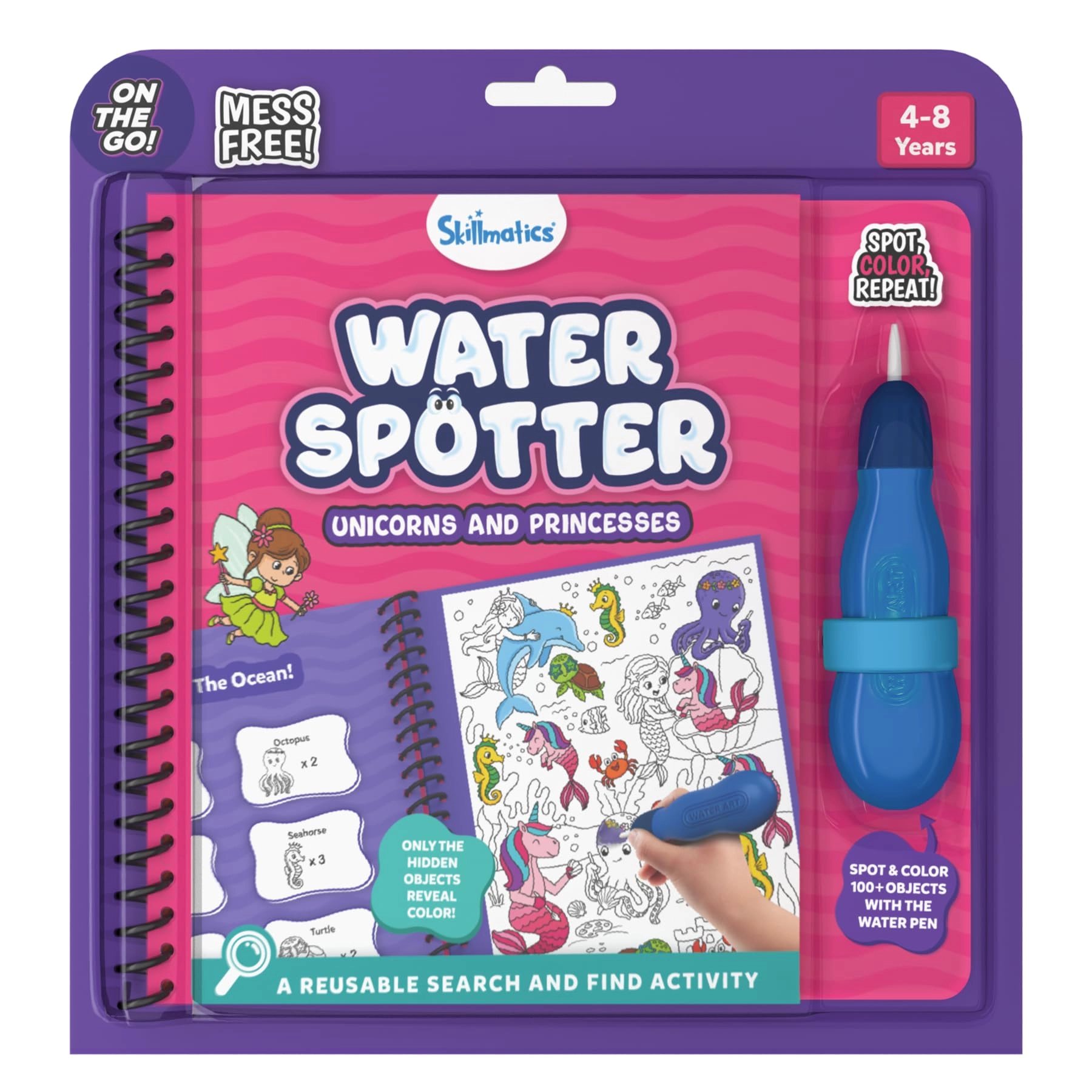 Grasper Global Inc. Reusable Search & Find Book - 4-8 1.0 pieces
