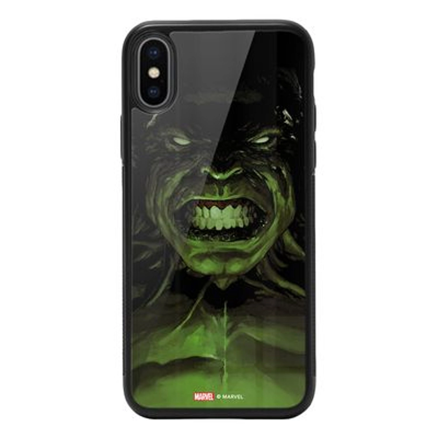 Wackylicious Hulk Smile Back Case for iPhone Xs