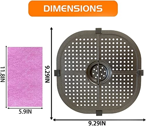 Air Fryer Crisper Tray - Premium Carbon Steel 1 piece(s)