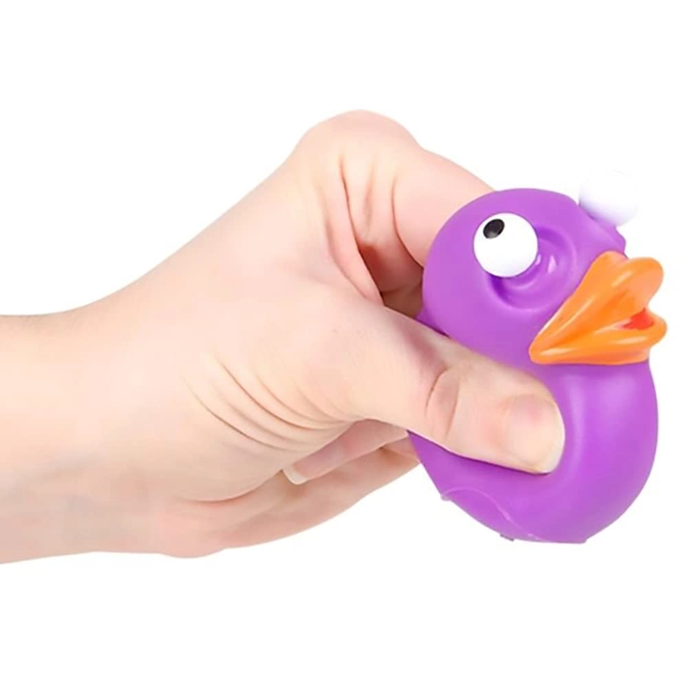 Rubber Duck Eye Poppers - 2" 10-Pack Multicolored
