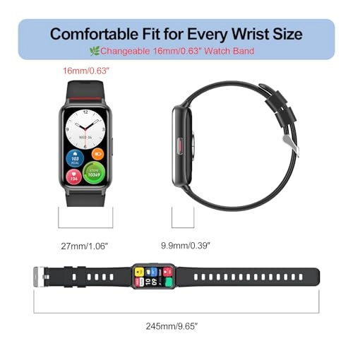 Fitness Tracker A1 - IP68 Heart Rate Monitor