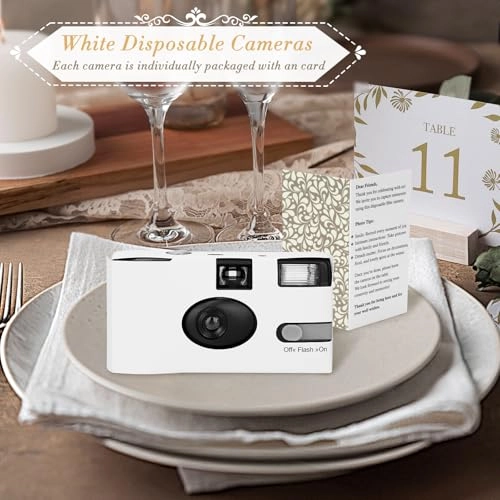 Disposable Cameras - 12 Pack 35mm 17 Exposures