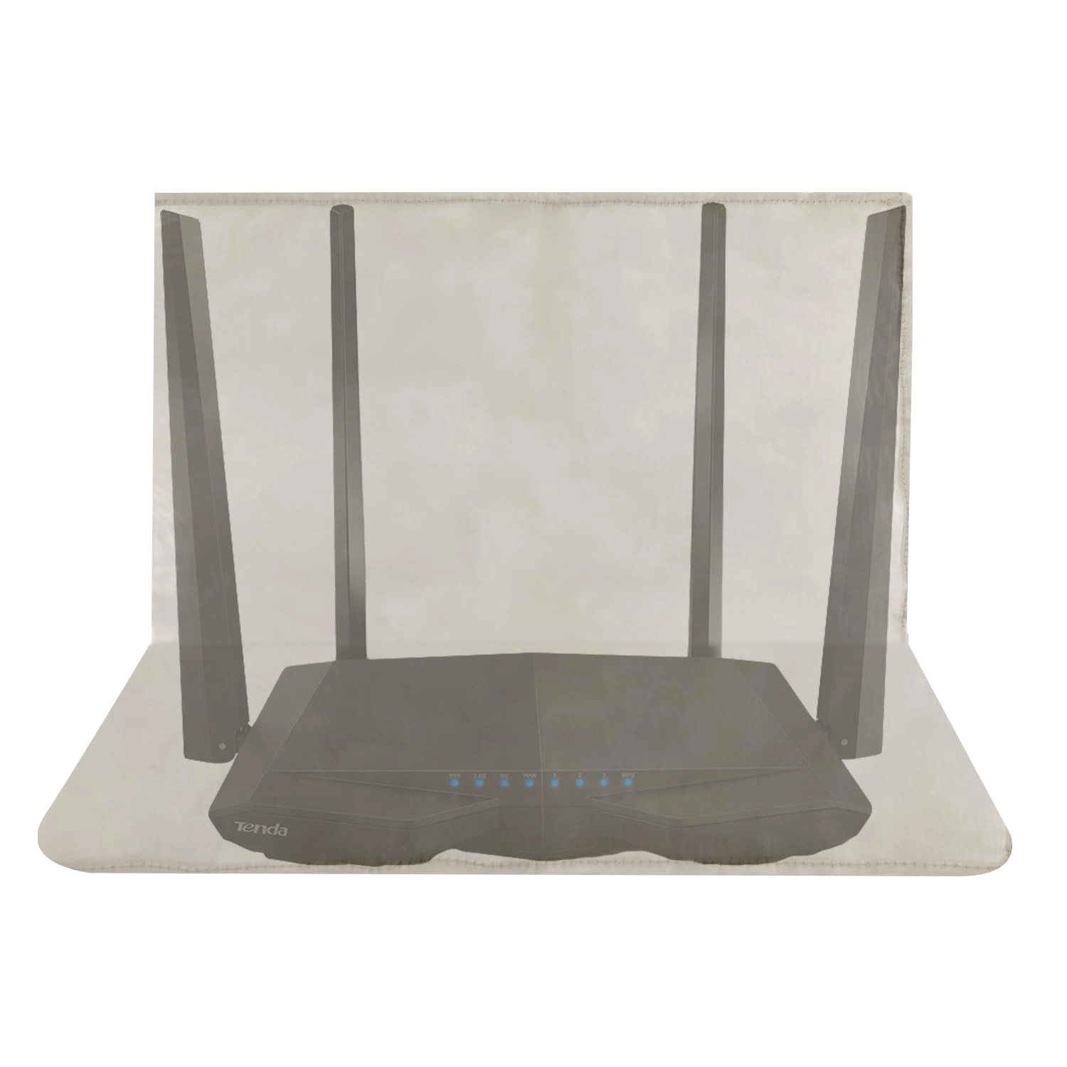 Abnaok WiFi Router Cover - 14x16 Inches Copper Nickel Fabric