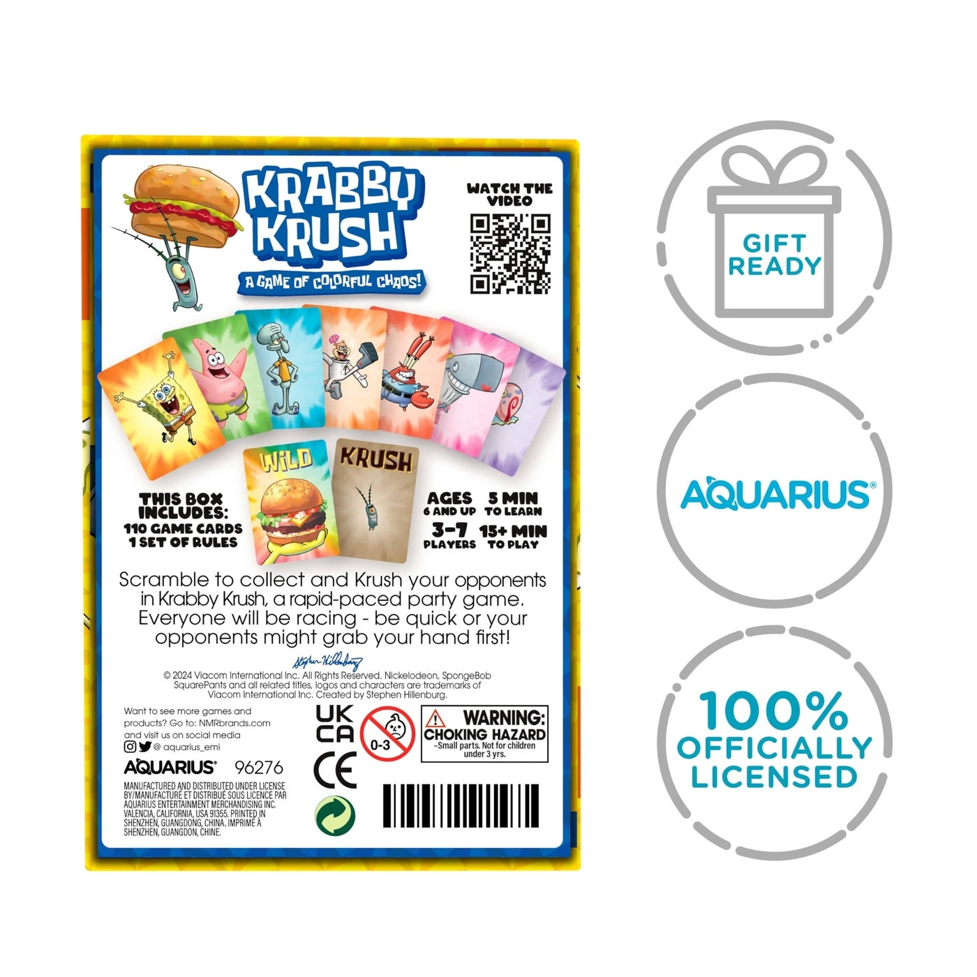 SpongeBob Krabby Krush - Card Game