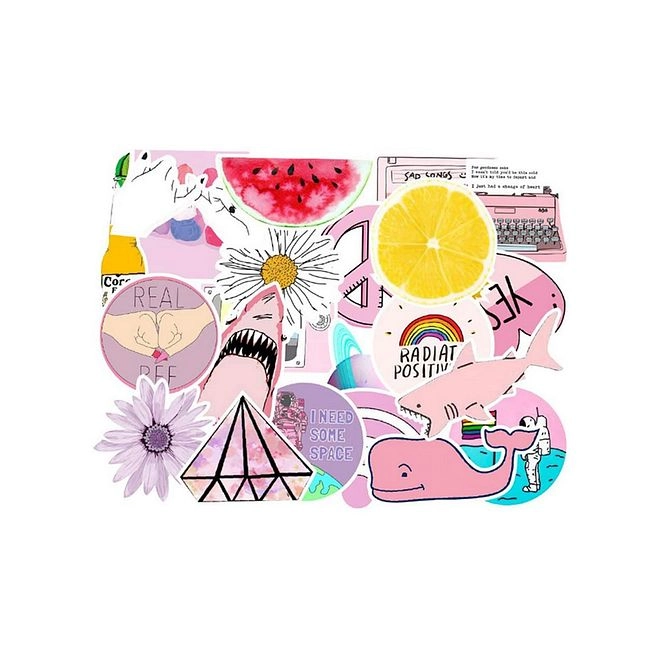 Cute Sticker Book Waterproof 103 pcs