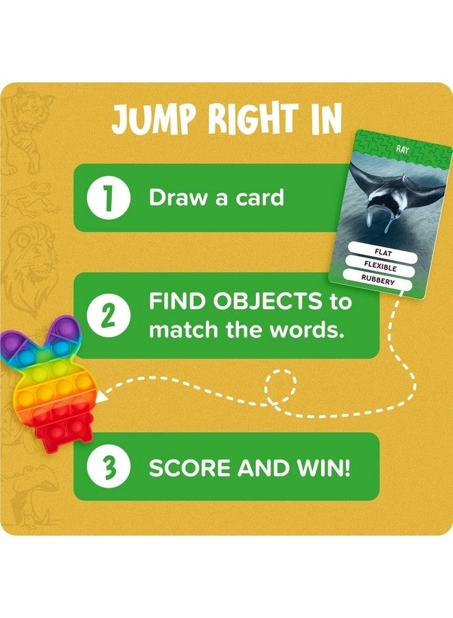 Outdoor Scavenger Hunt Card Game - 4 & Up