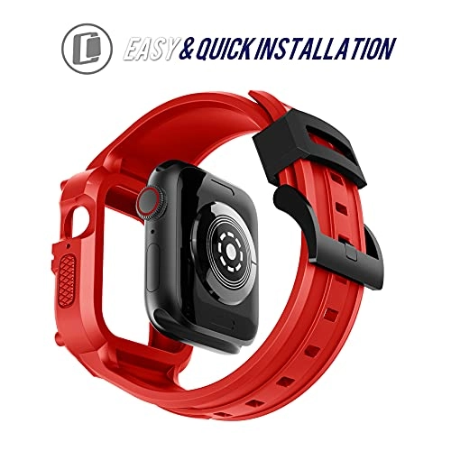 Rugged Watch Band for Apple Watch Series 9 - 44mm