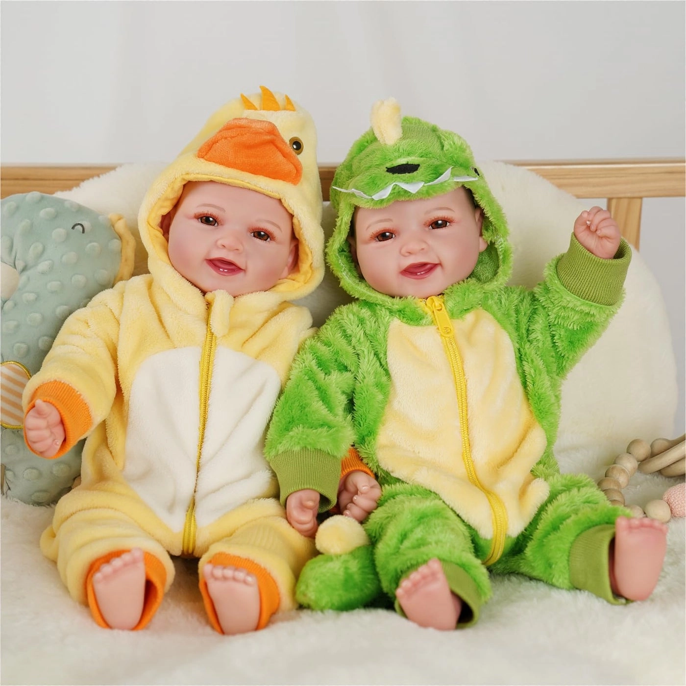 Reborn Baby Doll - 17 inch Soft Body Twins Ages 3+