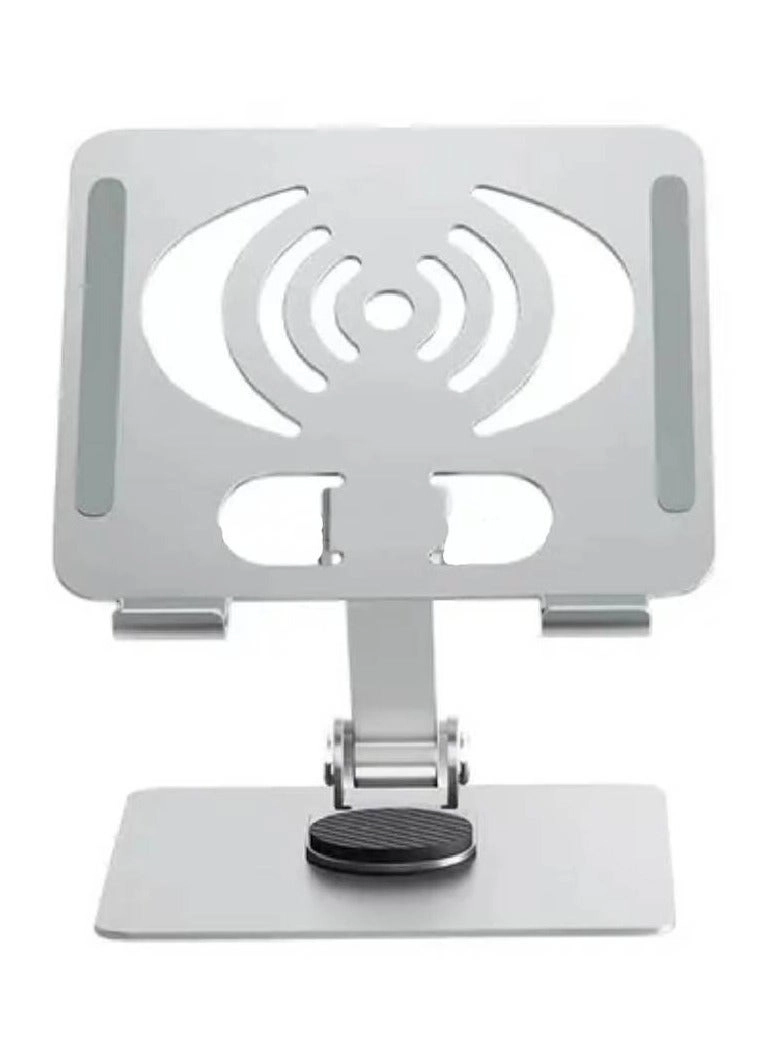 LIXES 360-Degree Folding Aluminum Mini Laptop Stand