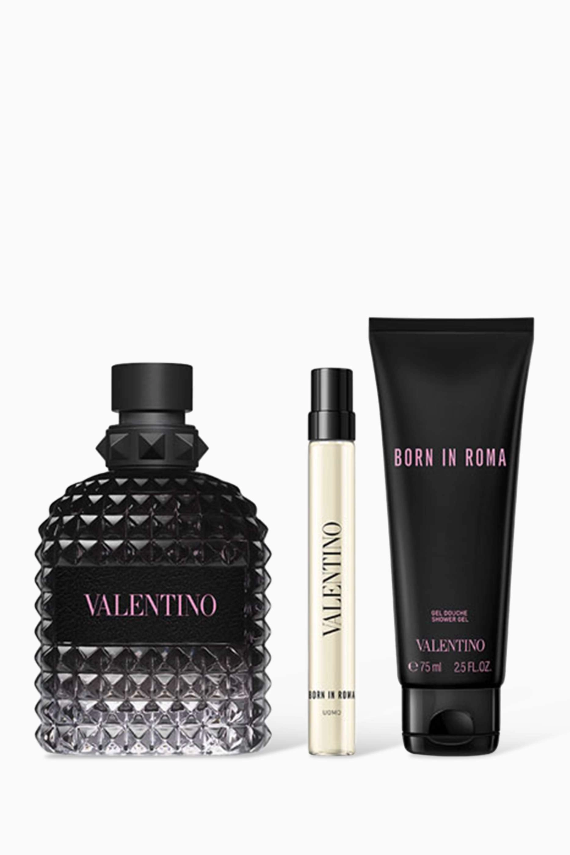 Valentino Beauty Born in Roma Uomo - Eau de Toilette 3 piece(s) Giftset