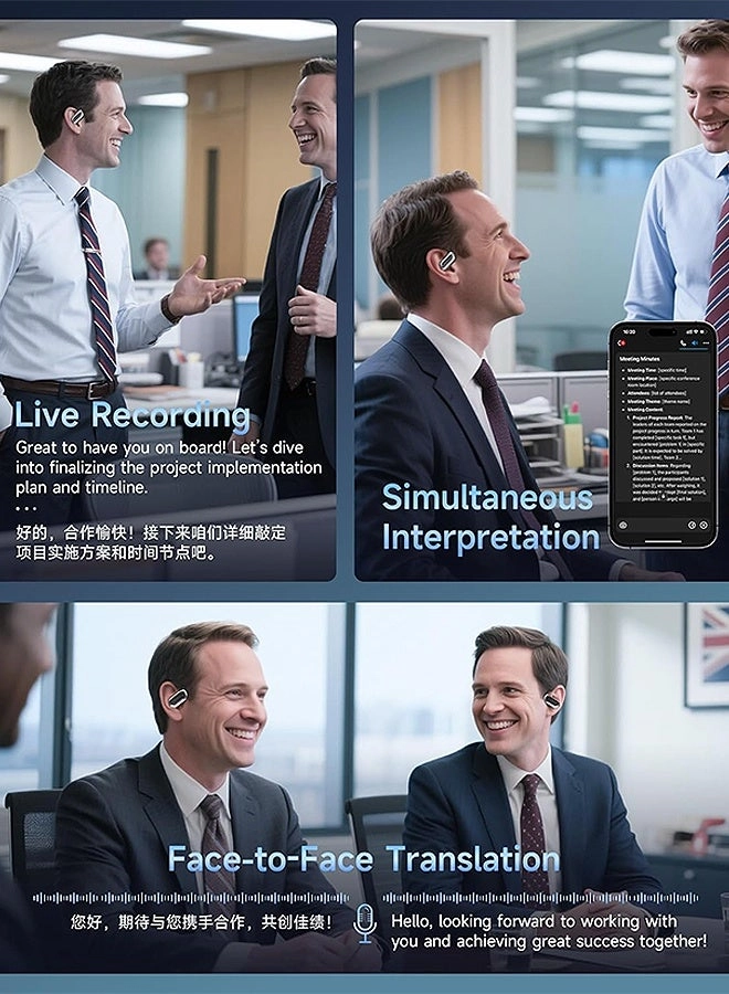 Language Translator Earbuds - 144 Languages