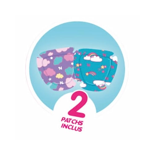 Baby Doll - Glasses Blonde hair 3 Colour Patches Ages 2+