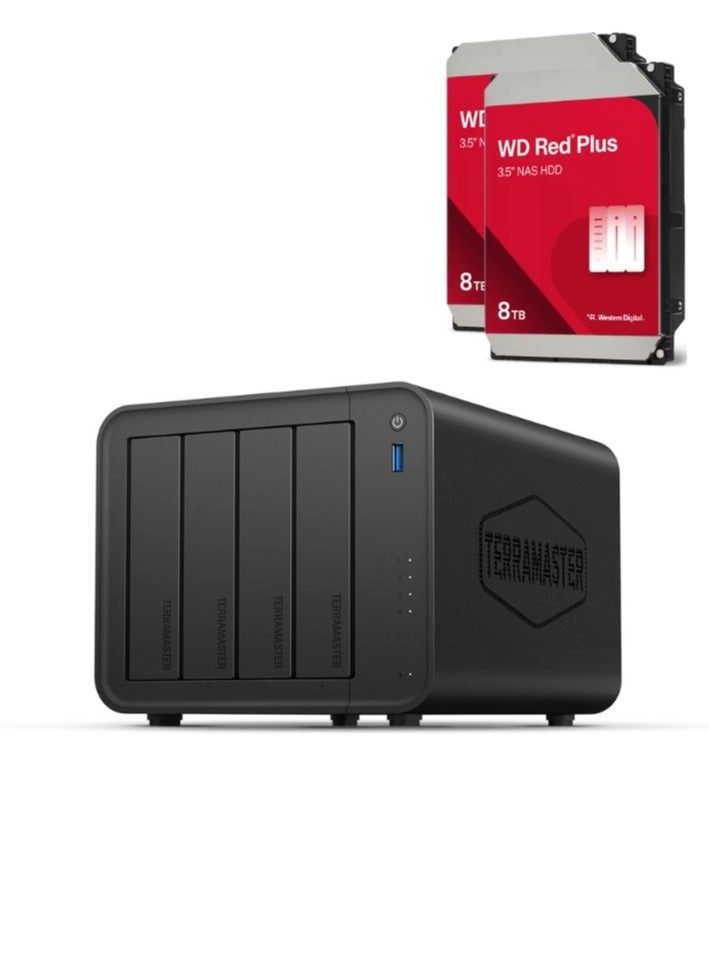 TerraMaster F4-425 4-Bay 16TB Bundle