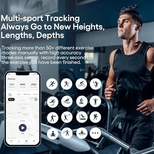 Smart Bracelet - Pink Gold IP68 Waterproof