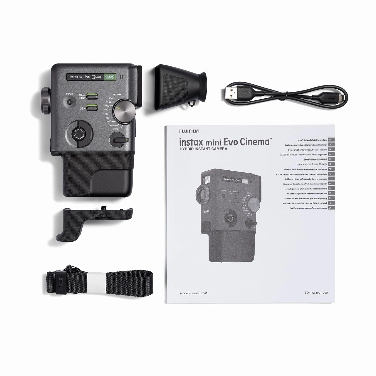 Mini EVO - Hybrid Instant Camera USB-C Black