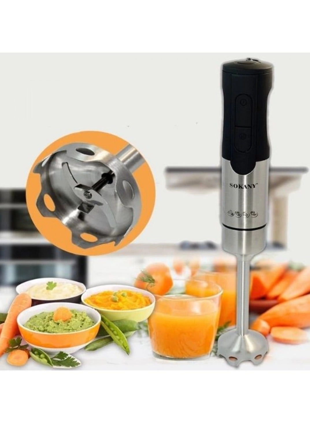 SM-5021S - Stainless Steel Ice Crushing Blades