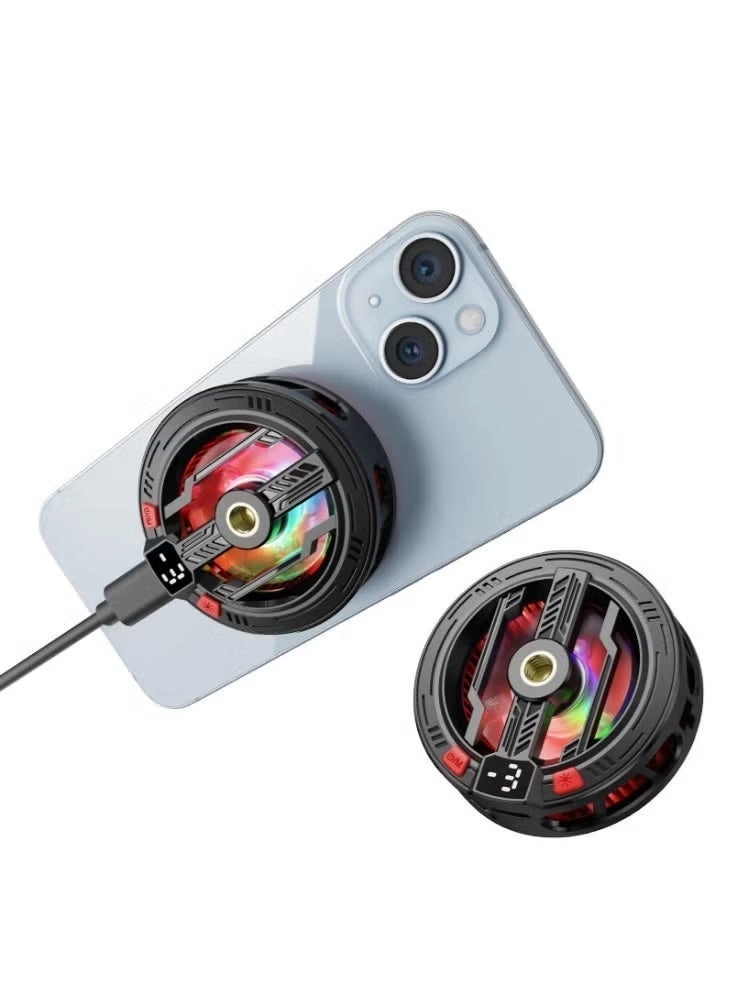 Gulf Trend S01 Magnetic Phone Cooler - Compact Semiconductor Fan