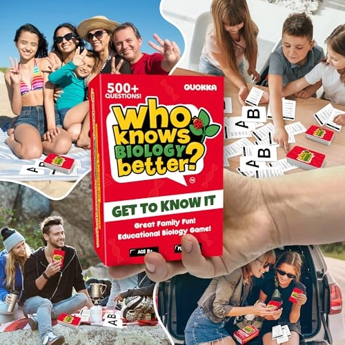 Who Knows Biology Better - Educational Trivia Card Game
