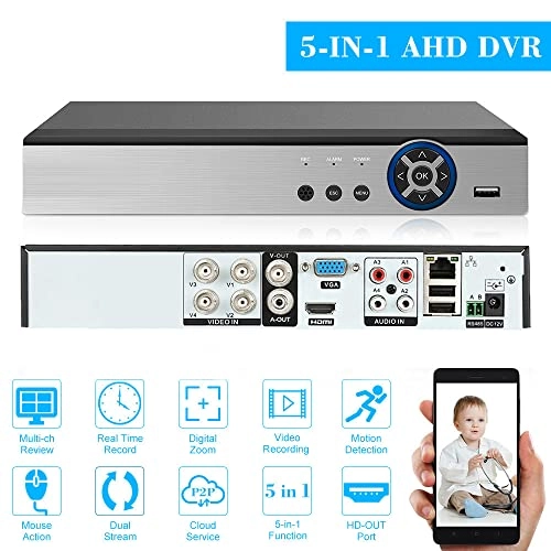 4CH 1080P DVR - 4T 4 channels