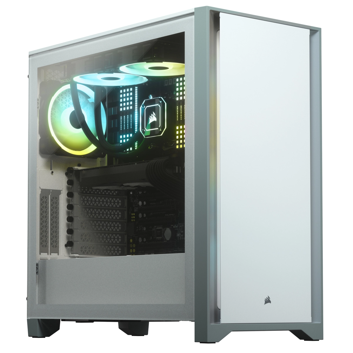 4000D Airflow - Tempered Glass Mid-Tower White