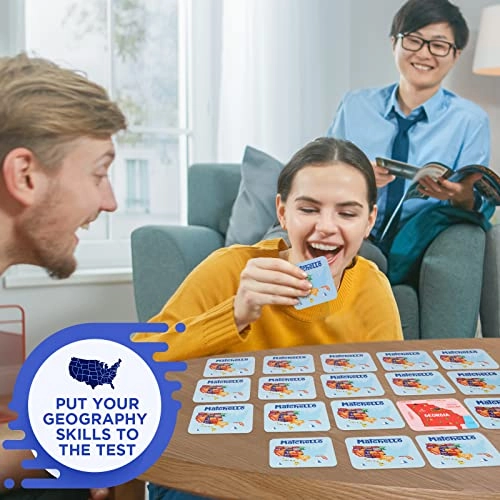 US States Matching Game - 7 and Up 50 pieces