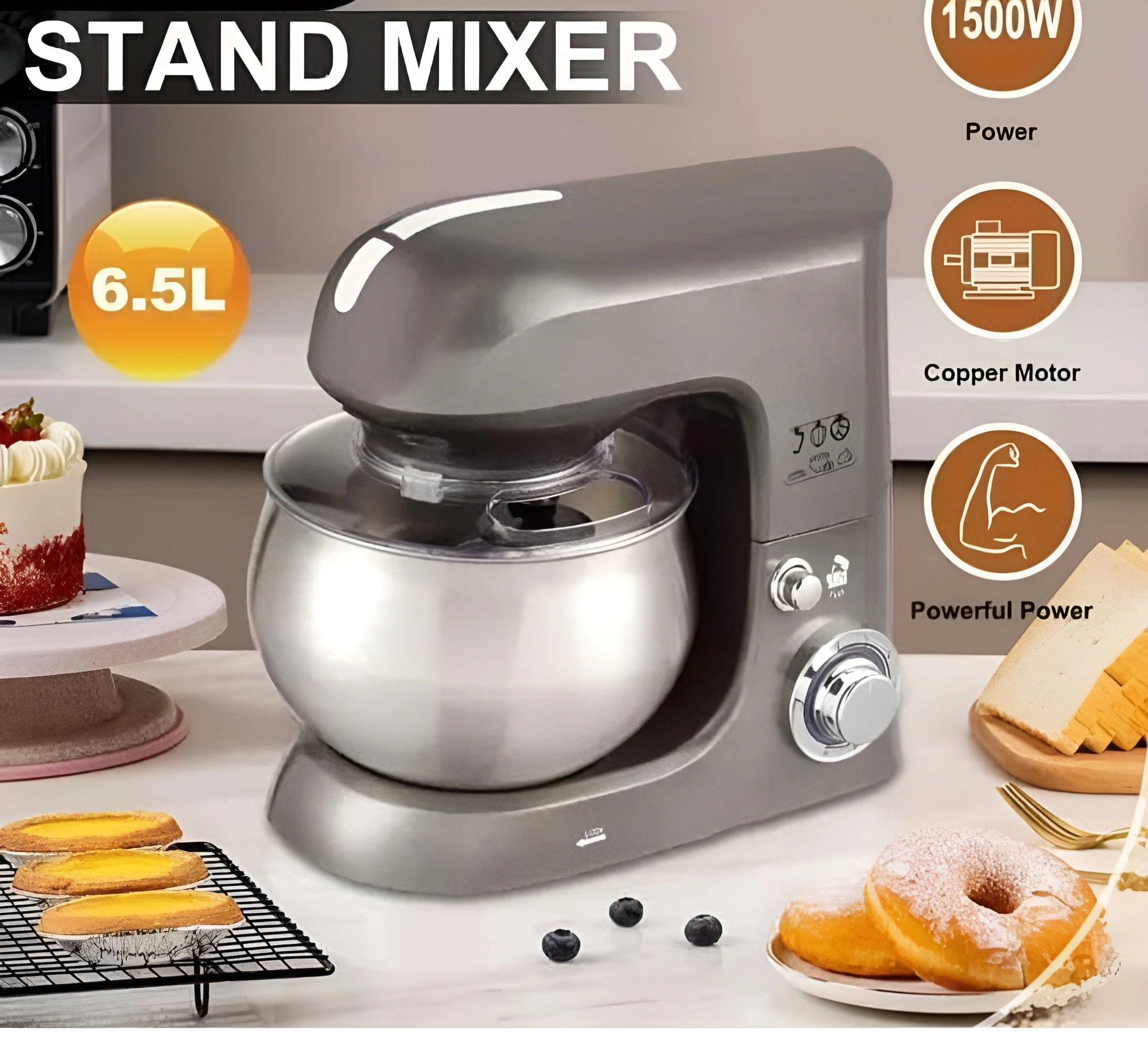 Stand Mixer - 1500W