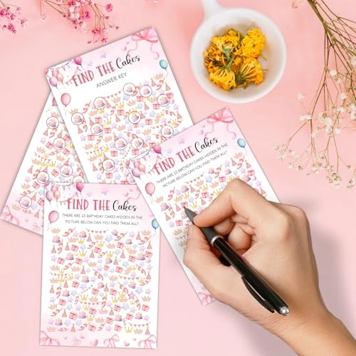 GameCards07-SB - 20 slumber party game cards and 2 answer key