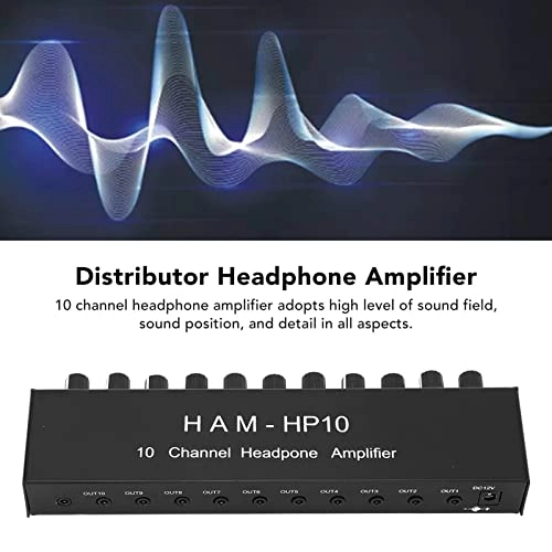 Headphone Amplifier - 10 Channel