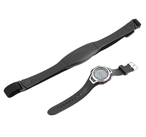 ghghjhio Heart Rate Monitor Watch - Chest Strap Digital Display