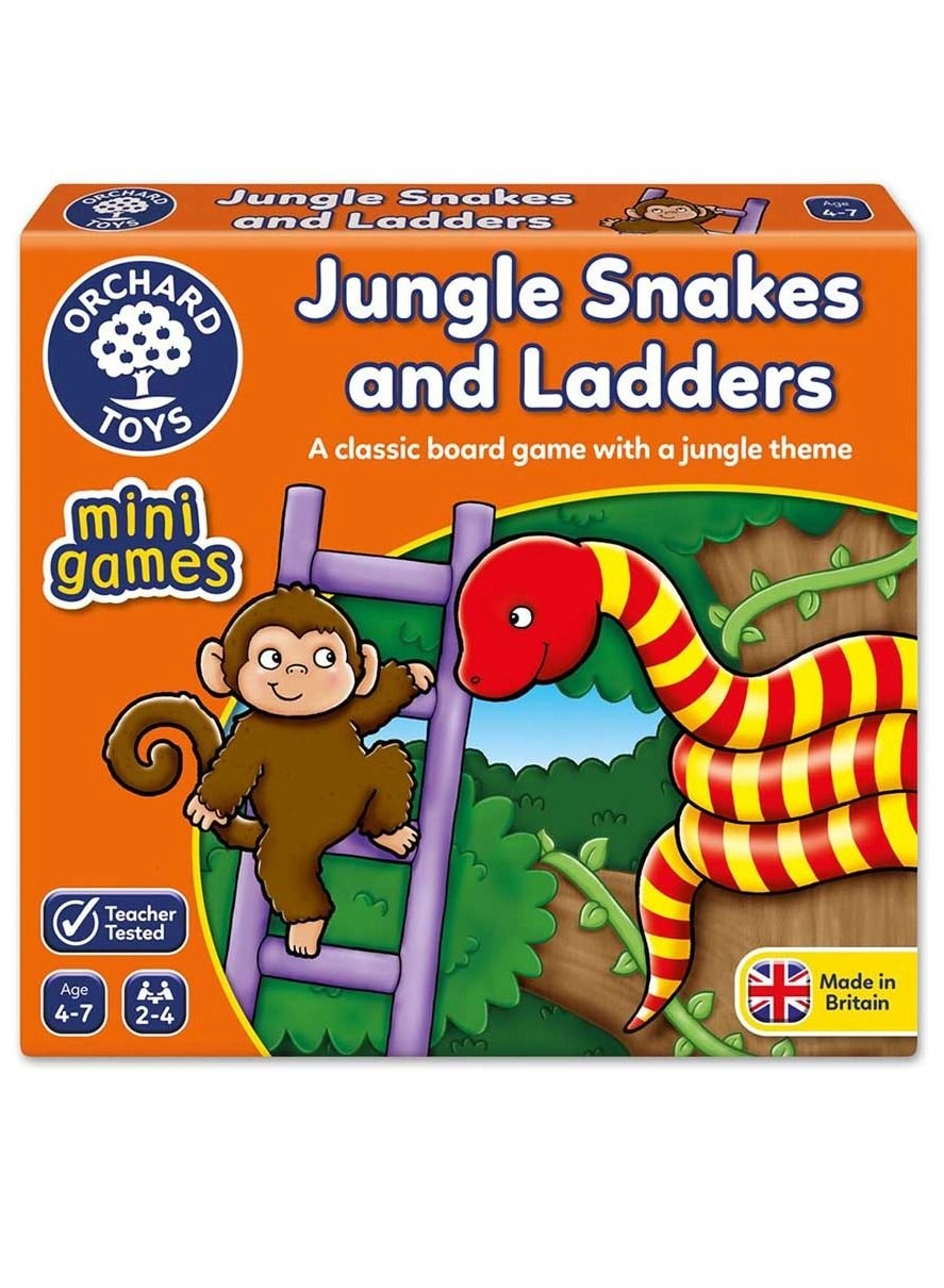 Jungle Snake & Ladders - 4-7 years